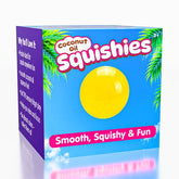 Coconut Oil Squishies® Solid Squish Fidget Stress Ball (1pc) Assorted Colors Simple Exclusive
