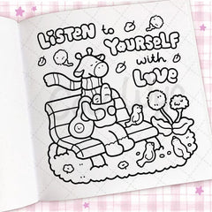 "Cozy Vibes" Coloring Book: Cozy Space Coloring by Coco Wyo (45 Pages) Simple Coco Wyo