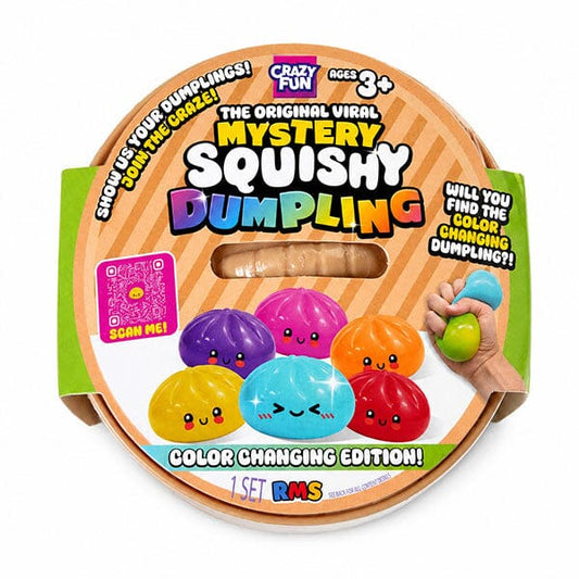 RMS® Color Change Mystery Bao Bun 4" Dumpling Squishy Fidget Toy (1pc) Simple RMS