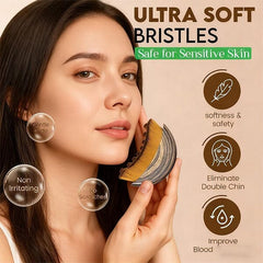 WOW Lymphatic Contour Face Brush For De-Puffed & Radiant Skin Simple WOW Beauty