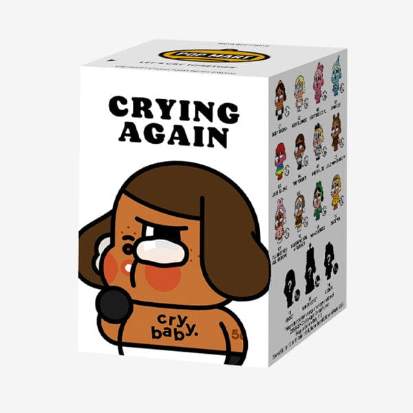 Pop Mart x CRYBABY: Crying Again Series Figurine Blind Box (1pc) Simple Pop Mart