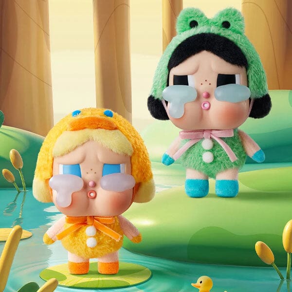 Pop Mart x CRYBABY: Crying Again Series Plush Keychain Blind Box (1pc) Simple Pop Mart