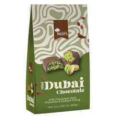 Mini Dubai Chocolate Bites by Culinary Treats (80g) Filled w/ Pistachio & Kadayif Simple Culinary Treats