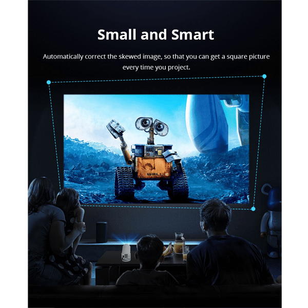 TheaterBeam Projector - Mini Round Projector For Ultimate Experience Preorder Showcase