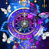 Studio Art Diamond Painting Full Coverage "Wings of Eternity" (40cm x 40cm) Simple Studio Art