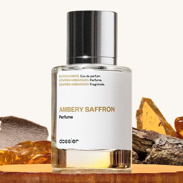 Dossier French Unisex Eau de Parfum Spray (1.7oz) Ambery Saffron Simple Dossier