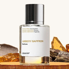 Dossier French Unisex Eau de Parfum Spray (1.7oz) Ambery Saffron Simple Dossier