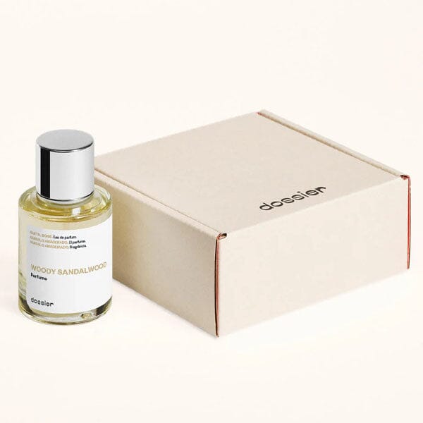 Dossier French Unisex Eau de Parfum Spray (1.7oz) Woody Sandalwood Simple Dossier