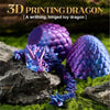 3D Printed Dragon Scale Egg Fidget Toy (Multiple Colors)