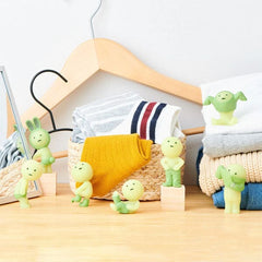 Smiski Dressing Series Collectible Glow in the Dark Figurine Blind Box (1pc) Simple Smiski