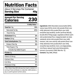 Dubai Chocolate Bar Limited Edition Mint by Oasis Treasures (75g) Simple Oasis Treasures