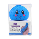 3D Treasures Dumpling 3D-Printed Slime-Like Fidget Toy (1pc) Color Ships Assorted Simple 3D Treasures
