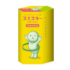 Smiski Exercising Series Collectible Glow in the Dark Figurine Blind Box (1pc) Simple Smiski