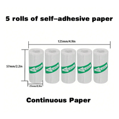 GearWaves: Mini Printer Paper Refills 10PK Simple Showcase