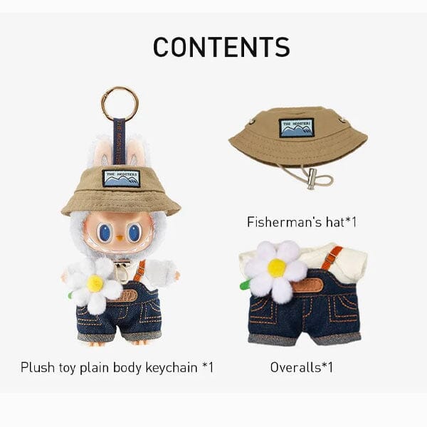 Pop Mart x THE MONSTERS: Labubu "Fall In Wild" Plush Doll Pendant (1pc) Simple Pop Mart