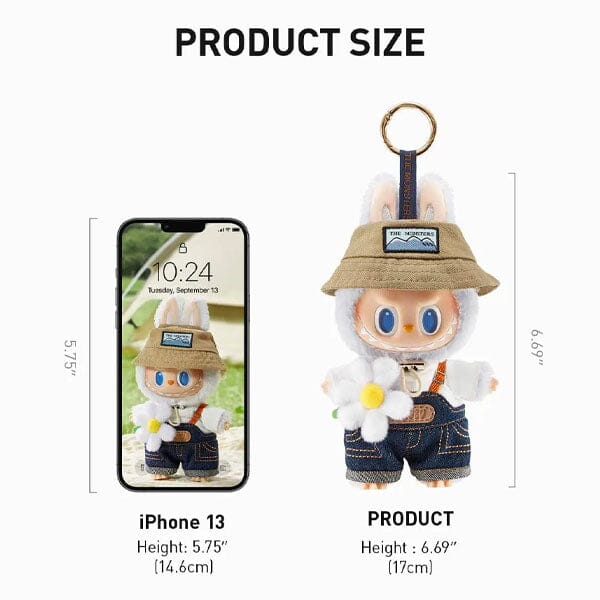 Pop Mart x THE MONSTERS: Labubu "Fall In Wild" Plush Doll Pendant (1pc) Simple Pop Mart