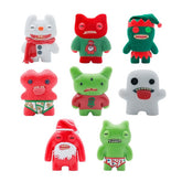 Fuggler Festive Edition Collectible 2.5" Christmas Themed Mini Figure Blind Bag (1pc) Simple Fuggler