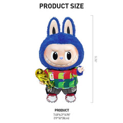 Pop Mart x THE MONSTERS & FIFA World Cup: Giant 15" Labubu "Catch the Win" Series Plush Doll (1pc) Simple Pop Mart