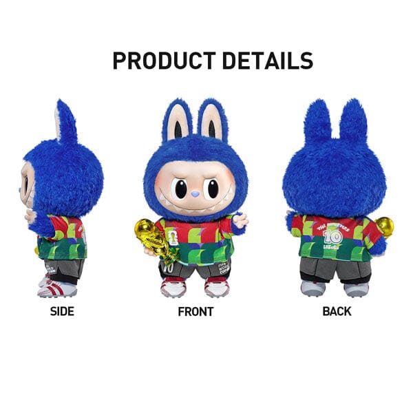 Pop Mart x THE MONSTERS & FIFA World Cup: Giant 15" Labubu "Catch the Win" Series Plush Doll (1pc) Simple Pop Mart