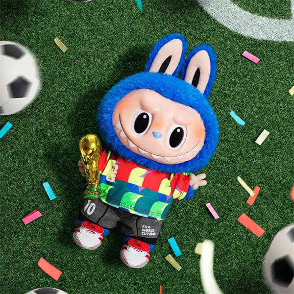 Pop Mart x THE MONSTERS & FIFA World Cup: Giant 15" Labubu "Catch the Win" Series Plush Doll (1pc) Simple Pop Mart