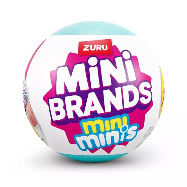 ZURU 5 Surprise Mini Brands Fill The Fridge Series 1 Collectible Capsule Simple ZURU