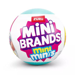 ZURU 5 Surprise Mini Brands Fill The Fridge Series 1 Collectible Capsule Simple ZURU