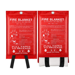 Emergency Fibreglass Certified Fire Blanket (1pc) Simple Showcase