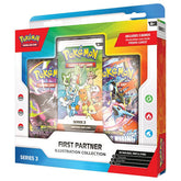 Pokémon TCG: First Partner Illustration Collection Series 3 (30 Cards + Sticker Sheet) Simple Pokémon
