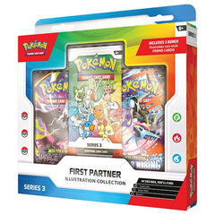 Pokémon TCG: First Partner Illustration Collection Series 3 (30 Cards + Sticker Sheet) Simple Pokémon