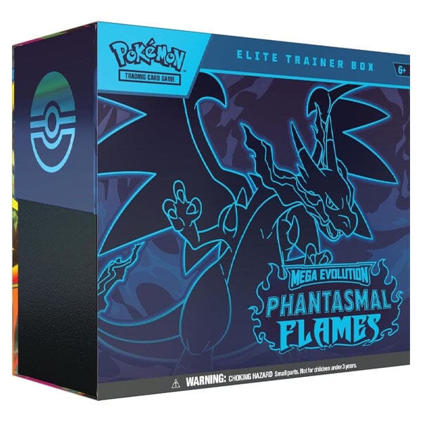 Pokémon TCG: Mega Evolution ME02 Phantasmal Flames Elite Trainer Box Simple Pokémon