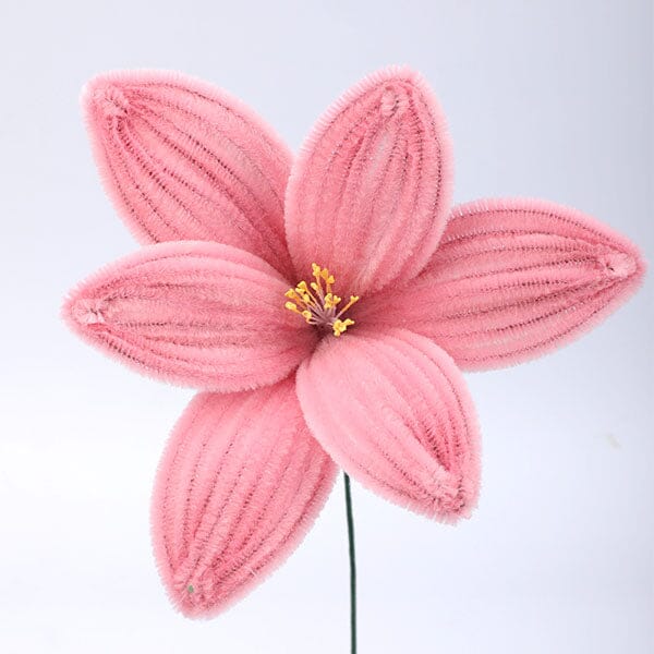 Studio Art DIY Chenille Flower Bouquet Craft Kit (206pc) Simple Studio Art