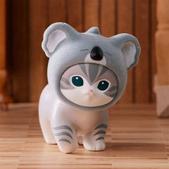 MINISO x Mofusand: Fluffy Party Series Flocked Collectible Figurine Blind Box (1pc) Simple MINISO