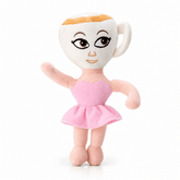 Cappuccino Dancer Italian Brainrot Meme Buddy 10.5" Plush Toy (1pc) Simple Meme Buddy