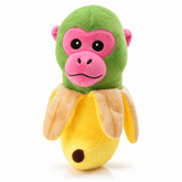 Monkey Banana Italian Brainrot Meme Buddy 8.5" Plush Toy (1pc) Simple Meme Buddy