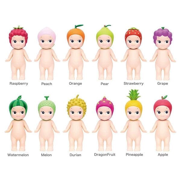 Sonny Angel Collectable Mini Cherub Figurines Fruit Series Blind Box (1pc) Simple Sonny Angel