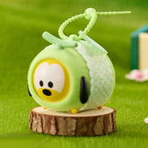 MINISO x Disney: Fruit Flocked Face Swap Series Figurine Keychain Blind Box (1pc) Simple MINISO