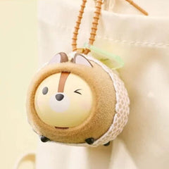 MINISO x Disney: Fruit Flocked Face Swap Series Figurine Keychain Blind Box (1pc) Simple MINISO