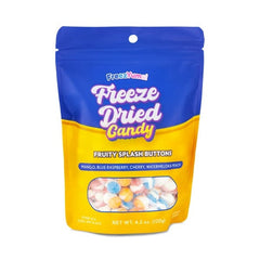 FreezYums! Freeze-Dried Fruity Splash Button Candy Simple FreezYums