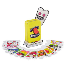 Fuggler Tooth-Shaped Playing Card Deck in Collectible Tin Simple Fuggler
