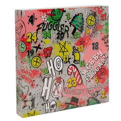 Fuggler Christmas Holiday Collectible Fidget Toy & Accessories Advent Countdown Calendar (24pc)