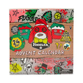 Fuggler Christmas Holiday Collectible Fidget Toy & Accessories Advent Countdown Calendar (24pc) Simple Fuggler