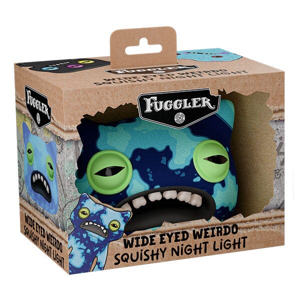 Fuggler Wide Eyed Weirdo Squishy Night Light Novelty Tabletop Lamp Simple Fuggler