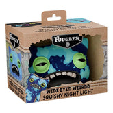 Fuggler Wide Eyed Weirdo Squishy Night Light Novelty Tabletop Lamp Simple Fuggler