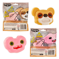 Fuggler Head Taba Squishy Fidget Toy (1pc) Character Ships Assorted Simple Fuggler