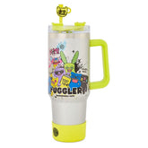 Fuggler 40oz Insulated Stainless Steel Drink Tumbler (1pc) Includes Straw & Charm Simple Fuggler