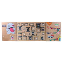 Fuggler Special Festive Edition Holiday Collectible Mini Figure Advent Countdown Calendar (24pc) Simple Fuggler