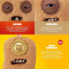 Fuggler Fugg Nuggets Keyrings Series 1 Collectible 5" Plush Toy Hanger Blind Box (1pc) Simple Fuggler