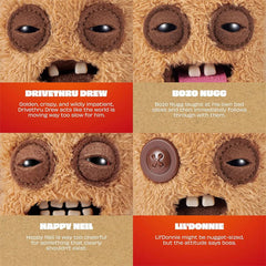 Fuggler Fugg Nuggets Keyrings Series 1 Collectible 5" Plush Toy Hanger Blind Box (1pc)