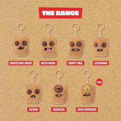 Fuggler Fugg Nuggets Keyrings Series 1 Collectible 5" Plush Toy Hanger Blind Box (1pc) Simple Fuggler