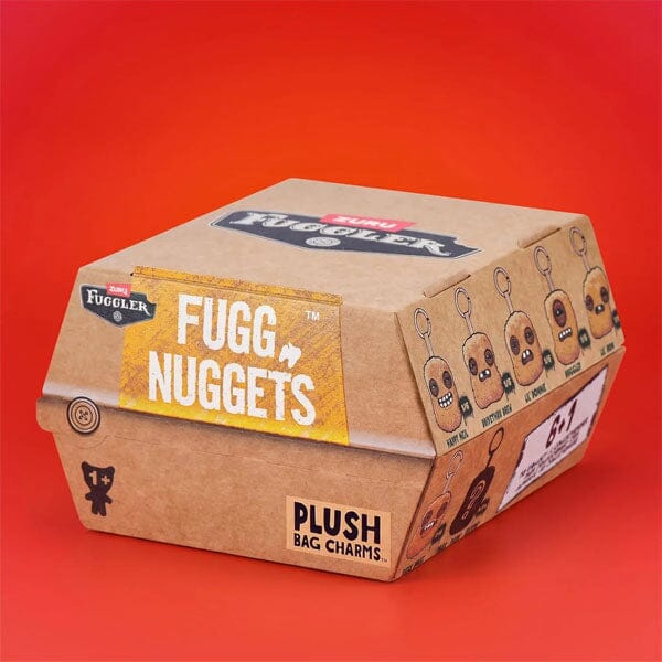 Fuggler Fugg Nuggets Keyrings Series 1 Collectible 5" Plush Toy Hanger Blind Box (1pc) Simple Fuggler